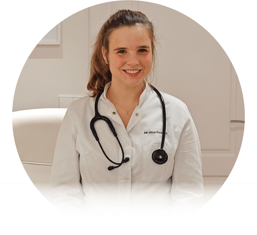 Doctora Leticia Gandarias, directora de centro médico Gandarias